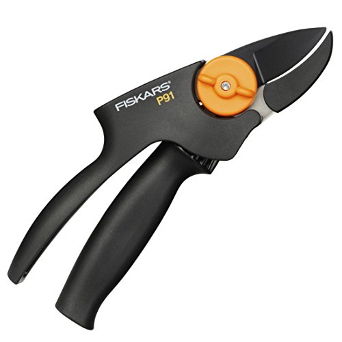 Preisvergleich Produktbild Fiskars 111510 PowerGear Rollgriff-Gartenschere Amboss