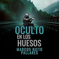 Diseño de la portada del título Oculto en los huesos 2