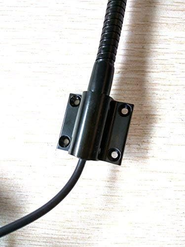 Marine 12v Led White/Red Light, 20 inch gooseneck arm, dimmable Lamps, Flexible Reading Chart Light for Boat, Rv, Caravan