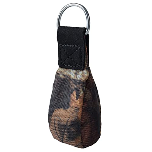 Vervevum Throw Weight Bag Safety Rope Throwing Bag Outdoor Sports Arborist Tree Rock Climbing Spelunking Stainless Steel Throwing Camouflage, Rope
