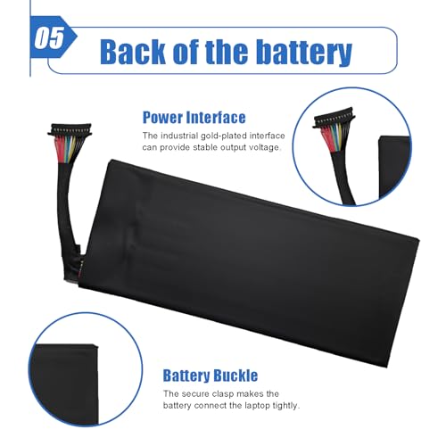 Image of 81Wh L23M2PK0 L23B2PK0 L23C2PK0 Battery for Lenovo Legion Go 8APU1 AMD Handheld Series L23D2PK0 L23L2PK0 5B11M36296 SB11M36297 5B11M36298 5B11M36299 7.82V 10360mAh