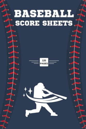 Baseball Score Sheets: Pocket Size Scorebook to Record Game Play | Easy Stats and Score Keeping for Matches, Competitions and Coaches