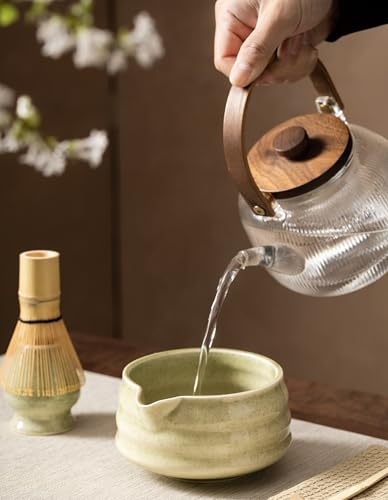 Ensemble de fouet à matcha unique NEKIT avec bol traditionnel et support