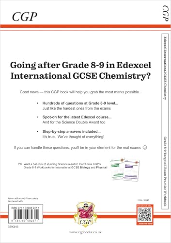 New Edexcel International GCSE Chemistry: Grade 8-9 Targeted Exam Practice Workbook (with answers) (CGP IGCSE 9-1 Revision) - Image 2