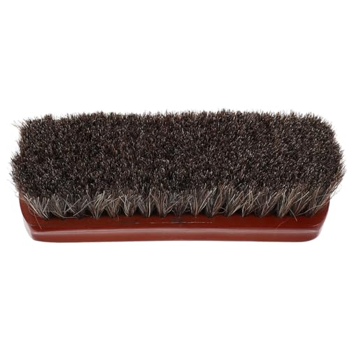Cepillo de crin de caballo POPETPOP de madera para calzado 2