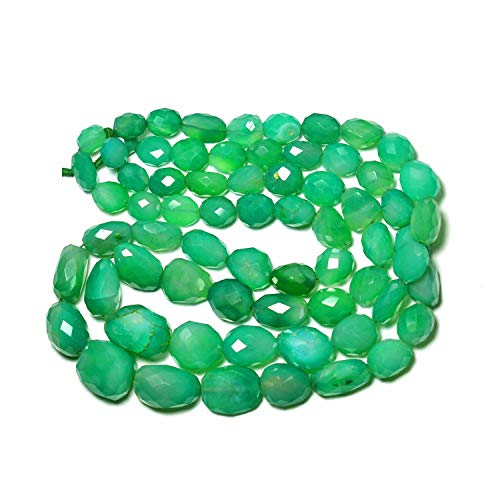 Perles onyx vert pour fabriquer un collier personnalisé à offrir en cadeau unique