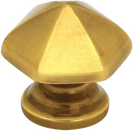 Emtek 86120US7 Hexagon 1.325-Inch Cab Knob