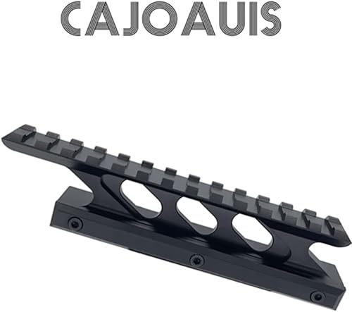 Miniatura 4 de Picatinny Riser Mount 1 pulgada táctico de alto perfil montaje base elevador Weaver Picatinny Rail hacia adelante extendiendo alcance y óptica