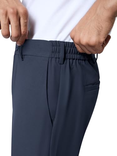 Image of XYXX Men Soft Stretch All Day Quick Dry Slim Fit Casual Pants