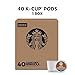 Starbucks K-Cup Coffee Pods, Medium Roast Hot or Iced Coffee, Decaf House Blend, 40 Keurig Pods