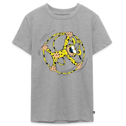 T-shirt Marsupilami premium ado noir en coton bio écoresponsable