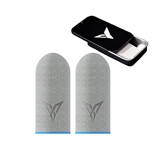 Flydigi 5th Gen Wasp Gaming Finger Sleeve, A Pair of Finger Sleeve, Upgraded Flexible Fiberglass Material, Breathable, Anti-Sweat, Skin-Friendly, Great for Mobile Games