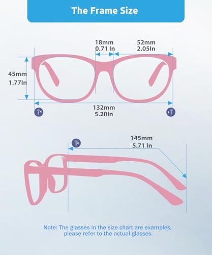 Image of Firmoo Blue Light Blocking Glasses for Women Men, TR90 Square Frame Anti Eyestrain Computer Screen Gaming Glasses