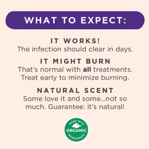 Femiclear For Bacterial Vaginosis (Bv) Symptoms, Natural & Organic Vaginal Ointment For Itching, Manage Fishy Odor & Discomfort Due To Bacterial Vaginosis, 2-Day Dose Feminine Ointment #TOP5