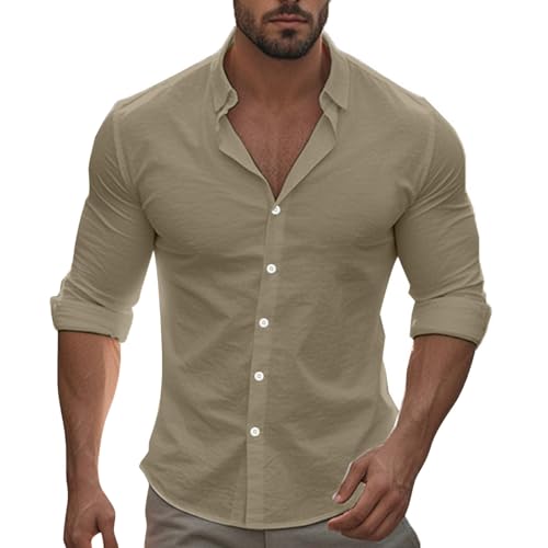 Polo hommes courte maille légère | Chemise sport col V extensible et thermorégulatrice