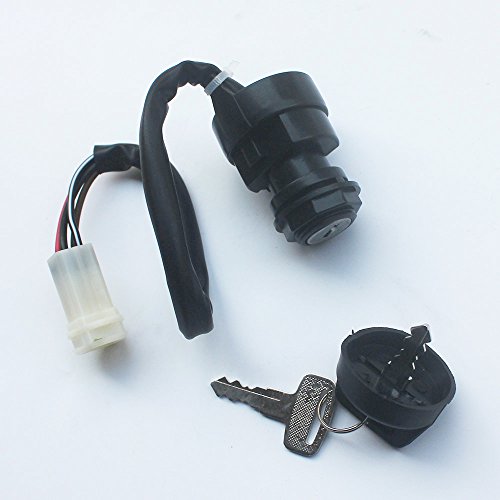Kipa Key Ignition Switch For Yamaha Moto 4 Yfm 225 250 350 Atv 1986-1994 Big Bear 350 Yfm350 4Wd 1990-1994 Yfm350 Warrior 1987-1994 Moto-4 Yfm250 1987-1994 Oem # 1Uy-82510-02 #TOP4