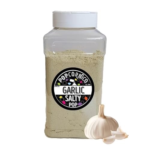 Knoblauch Gewürzpulver 500 g – Salty Pop, Perfekt für Popcorn, Chips, Kartoffelspiralen