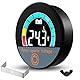 Battery Monitor,‌ Wasserdichtes Batterie Messgerät DC‌ Lithium LiFePO4 Blei-Säure Monitor für Golfwagen Boote Wohnmobile Batterieanzeige Monitor mit Temperatur Alarm 12V 24V 36V 48V 60V 72V 84V
