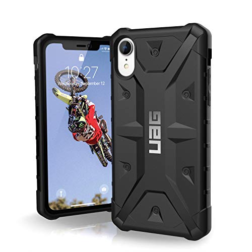 URBAN ARMOR GEAR UAG iPhone XR [6.1-inch Screen] Pathfinder Feather-Light Rugged [Black] Military Drop Tested iPhone Case
