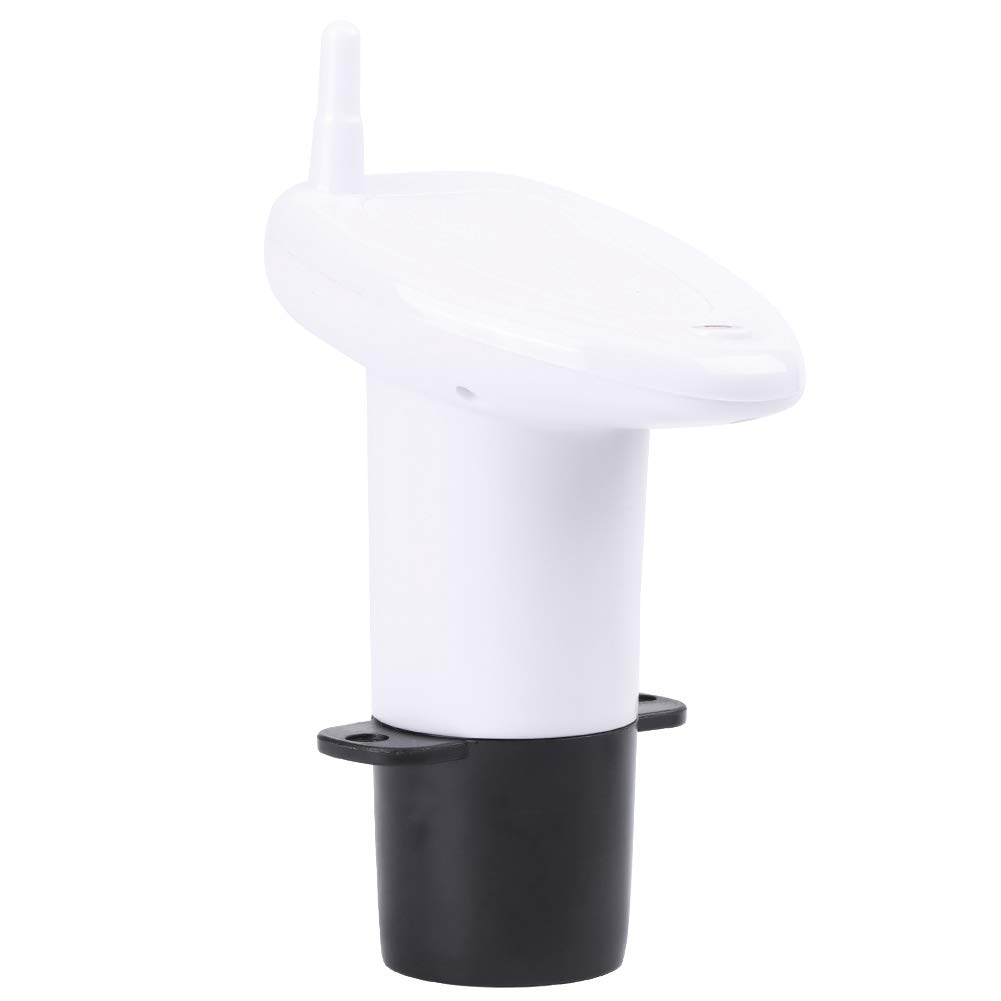 Sensor de nivel ultrasónico, 0~15m +/- 0.03M Sensor de nivel de líquido Sensor de tanque de agua con pantalla de temperatura, Sensor de profundidad de líquido