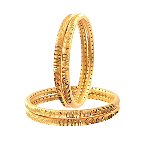 Jewar Bangles Indian Rajasthani Handmade Meena Work Gold Plated Ad Normal Size Traditional Jewelry Gifting Wedding 6364 cover