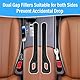 2 Stück Autositz Lückenfüller,Car Seat Gap Filler Organizer, Autositz Gap Aufbewahrungsbox, Universal Autositz Lückenfüller,für Kleinigkeiten,Verhinderung des Herabfallens Von Gegenständen