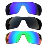 Adecuado: Oakley Offshoot. SOODASE Para Oakley Offshoot Gafas de Sol Azul/Negro/Verde Lentes de Repuesto polarizadas