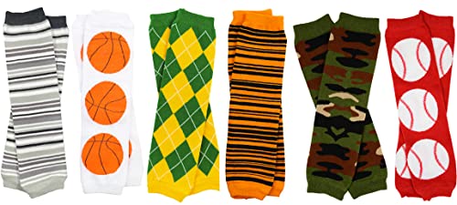 juDanzy 6 Pack of Boys Leg Warmers
