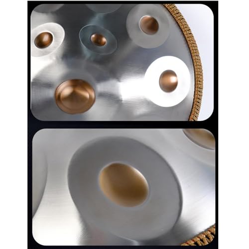 Tambor Handpan Toctus 9 Notas 22 Pulgadas Acero Inoxidable miniatura 5