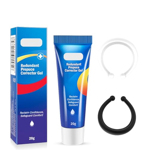 HAGNA Phimose Salbe Männer Phimose Korrektur mit Phimosis Stretching Rings Korrektur für Vorhautverengung Phimose Vorhautkorrektur Schnelle Und Sanfte
