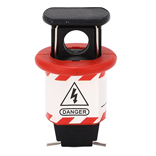 Miniature Circuit Breaker Lockout, Pin Out Standard Miniature Breaker Lock for Electrical Lockout, Power Isolation, Easy Installation, Industrial Grade