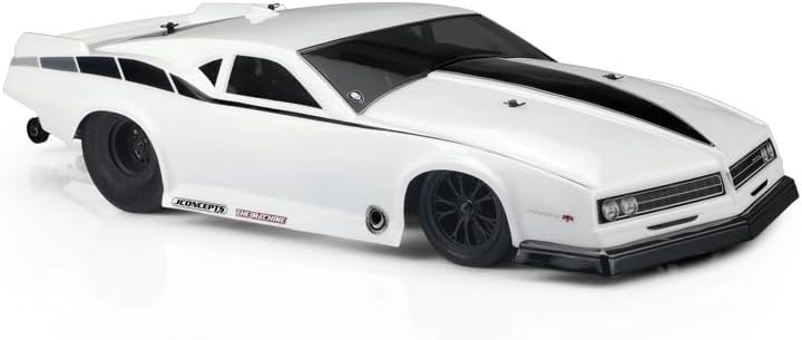 J Concepts Inc. 1968 Pontiac Firebird Pro The Machine Clear Body JCO0455 Carrocerías de coche/camión Alas y calcomanías