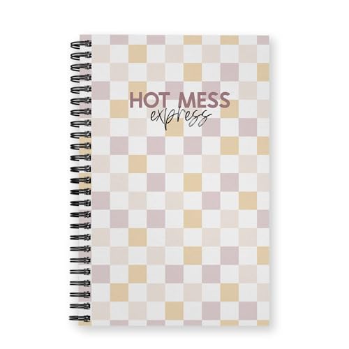 Carnet à spirales pour surmonter le désordre mental grâce à 120 pages de notes
