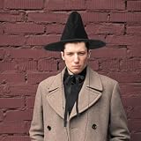 Healeved 3 Sztuki Częściowy Tradycyjny Kapelusz Koreański Joseon z Weluru Czarną Wstążką i Paskiem pod Brodę Lekki i Wygodny Nakrycie Głowy Hanbok dla Mężczyzn Idealny Cosplay Teatr i