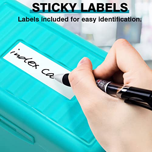 H4D H4D0107-3CLR Index Card Holder 3X5 thumb #3