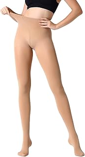 MANZI Women's 2-6 Pairs Opaque Control Top Tights Comfort Stretch 70 Denier Pantyhose