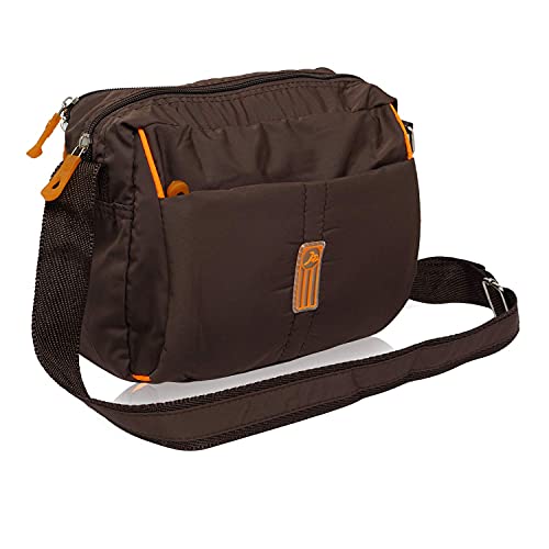 NFI essentials Unisex Sling Bag Cross Body Multipurpose Hand Bag For Men & Women Slim Bag for Office Cash Business Collection Travelling Stylish Messenger Bag