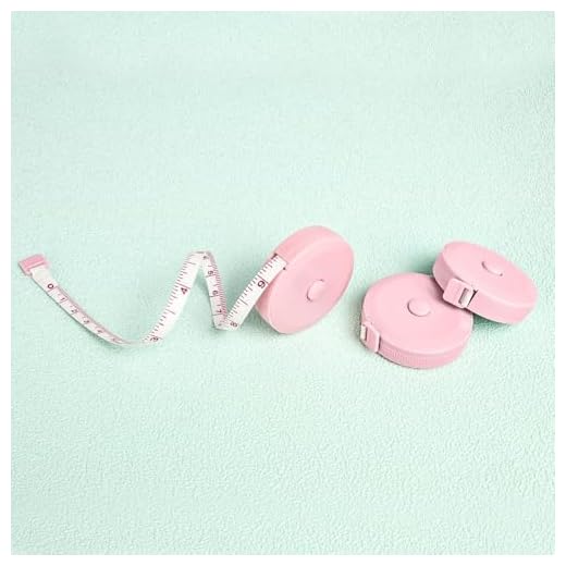 3 Pack Measuring Tape for Sewing Supplies, Measuring Tape for Body Measurements, Retractable Tape Measure and Fabric Tape(Pink)
