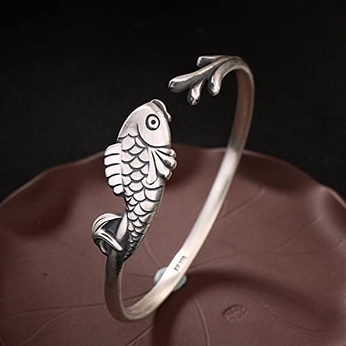Bracelet s999 Pur d'une brillance éternelle, le jonc ouvert haut de gamme pour femme raffinée