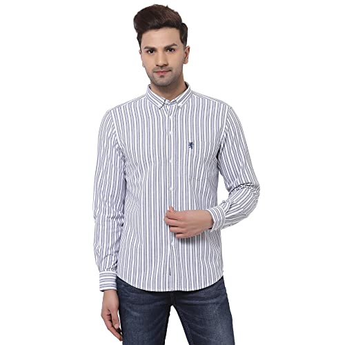 Image of Red Tape Men Multicolor Striped Shirt