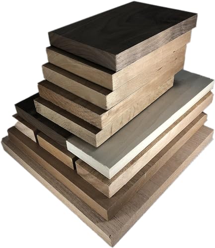 Exotic Wood Zone's Hardwood Lumber Assortment - Mixed Species 12