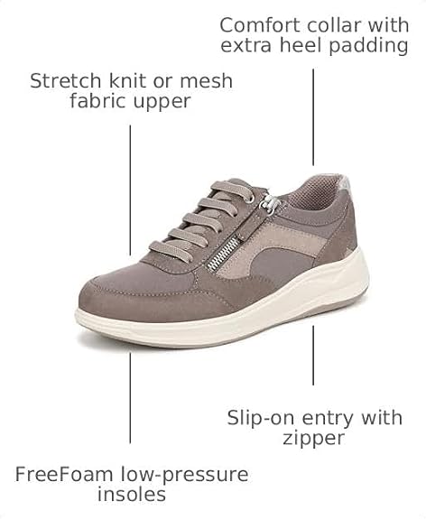 LifeStride Teamplayer Zip Shoes