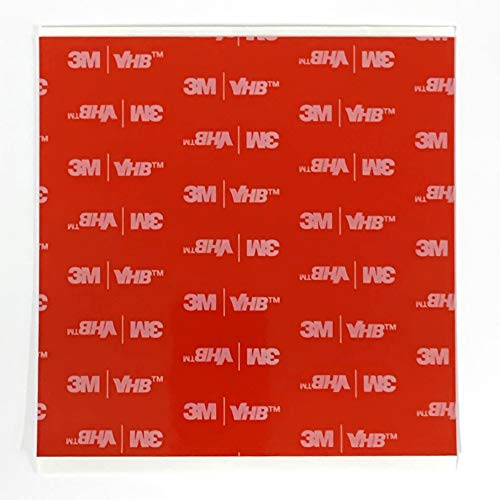 StickersLab - 5 pezzi 100x100mm 3M 5952 biadesivo VHB a schiuma acrilica