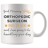 Kaffeebecher Gott, Glaube, Morgengebet, Orthopädischer Chirurg, Gesundheitswesen, Chirurgen, Medizinstudent, Arzt, Jesus, Gebet Weihnachtstasse Retro Kaffeetasse Lustig Bürotasse Für 330ML