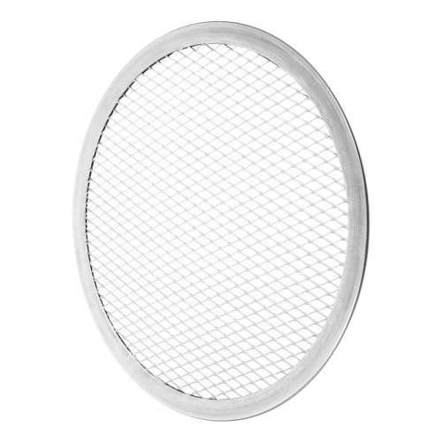 OSALADI Plaque à Pizza Grillagée Aluminium Plaque à Pizza Antiadhésive Pour Four