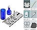 KOZYLAND Glass Bottle Cutter, Bottle Cutter & Glass Cutter Kit, Glass Cutting Tool DIY Kit for Cutting Wine, Beer Bottle or Jars to Craft Glasses for Round Bottle with Safety Gloves & All Accessories