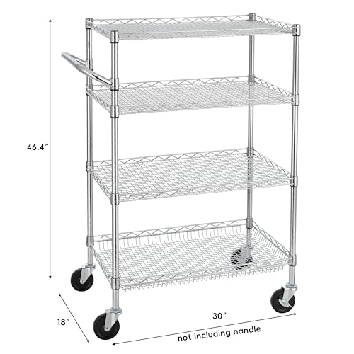 Commercial Restaurant Serving Cart
