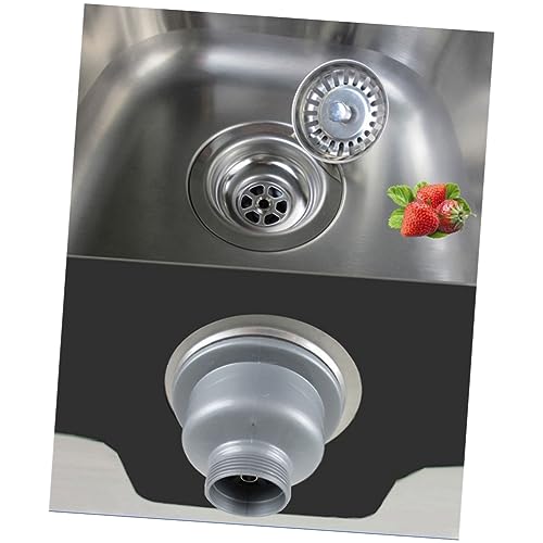 Cobertor para desagüe de fregadero HOMSFOU acero inoxidable miniatura 6