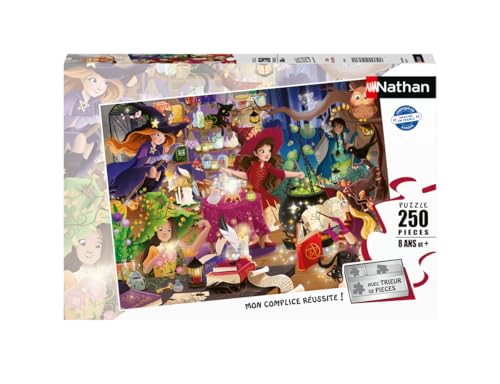 Puzzle 250 pièces : Latelier de sorcellerie Ravensburger Nathan