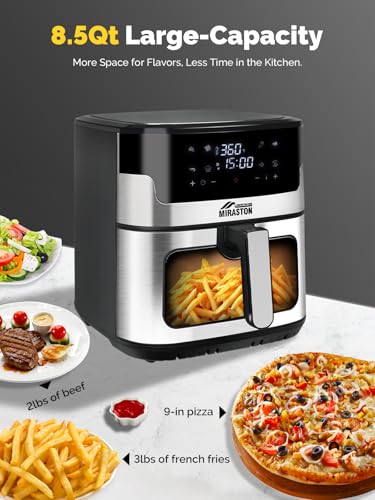 MIRASTON 8.5QT Air Fryer MS-1806-BLT の商品画像 8